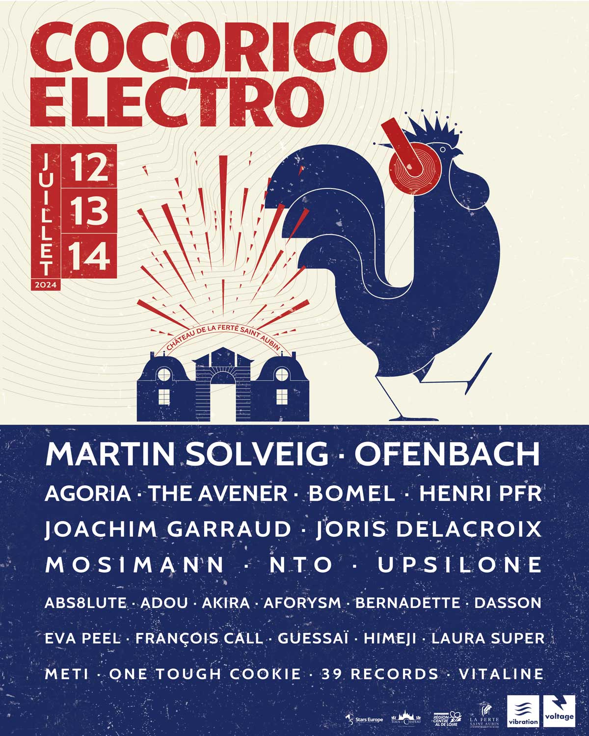 Martin Solveig, The Avener, Henri PFR... Découvrez le line-up 2024 du Festival Cocorico Electro.