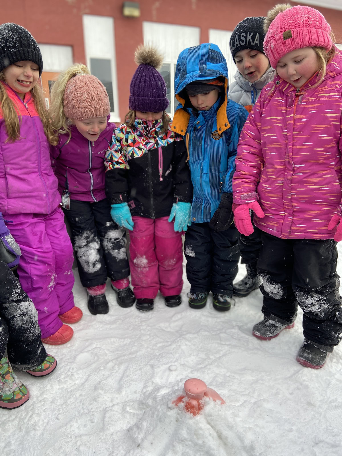 Snow Volcanoes Dr Levesque Elementary WinterKids