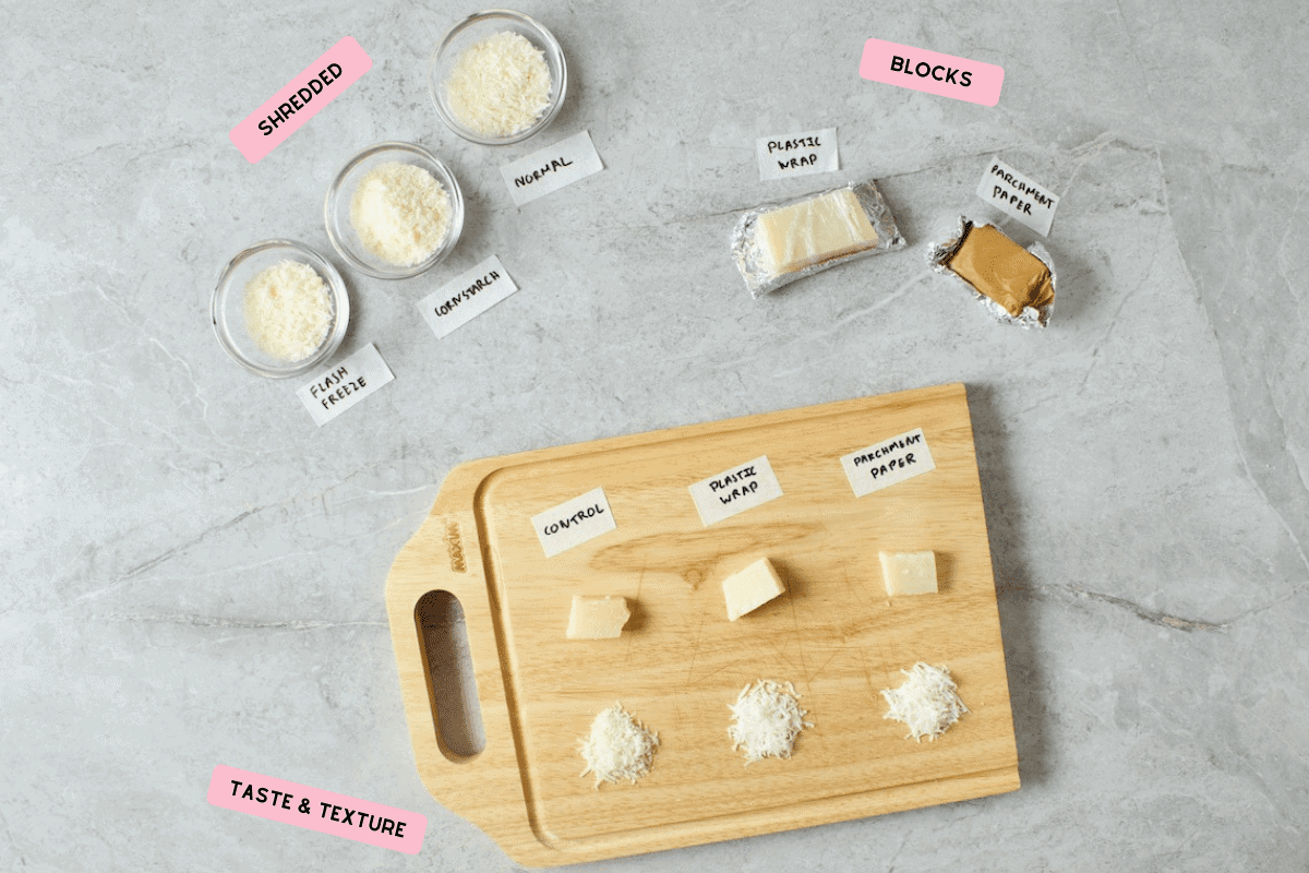 Can You Freeze Parmesan Cheese? I Test 5 Methods [Pics]