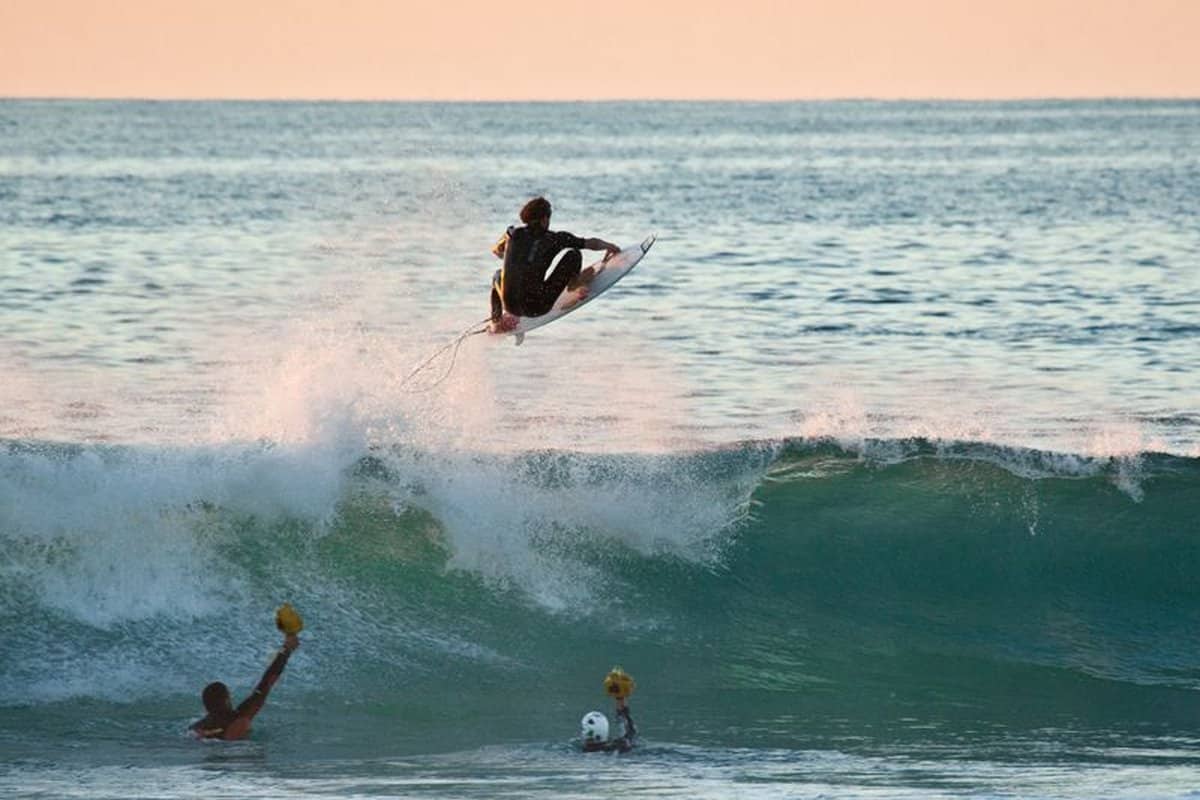Surfing in France