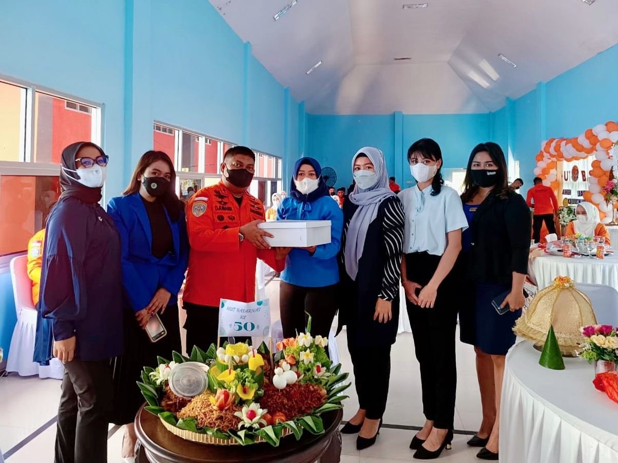 FOTO: Gammara Hotel Berikan Ucapan Selamat HUT Basarnas Ke 50 Tahun 