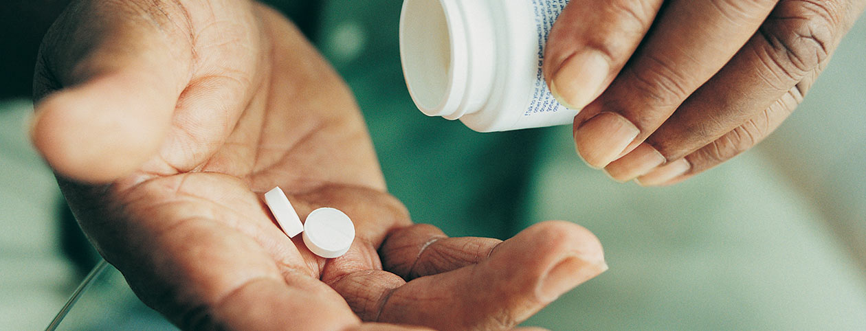 Man Displays Signs of Prescription Drugs Abuse