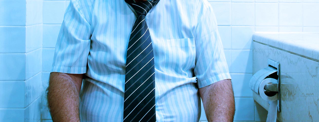 Man With Incontinence, Side Effect of Gastric Bypass