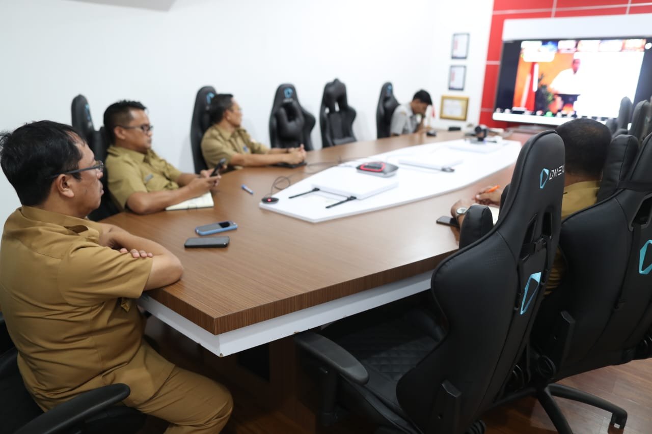 Sekda Kota Makassar Hadiri Rakor Pengelolaan Sampah Stranas PK