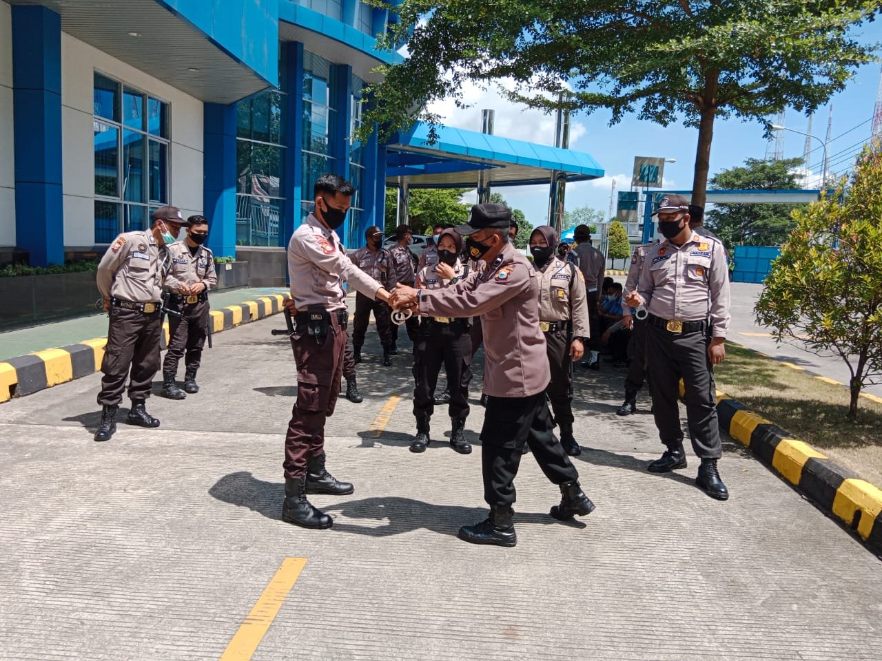 Pembinaan Masyarakat Polres Gowa laksanakan pembukaan pelatihan Satuan Pengamanan