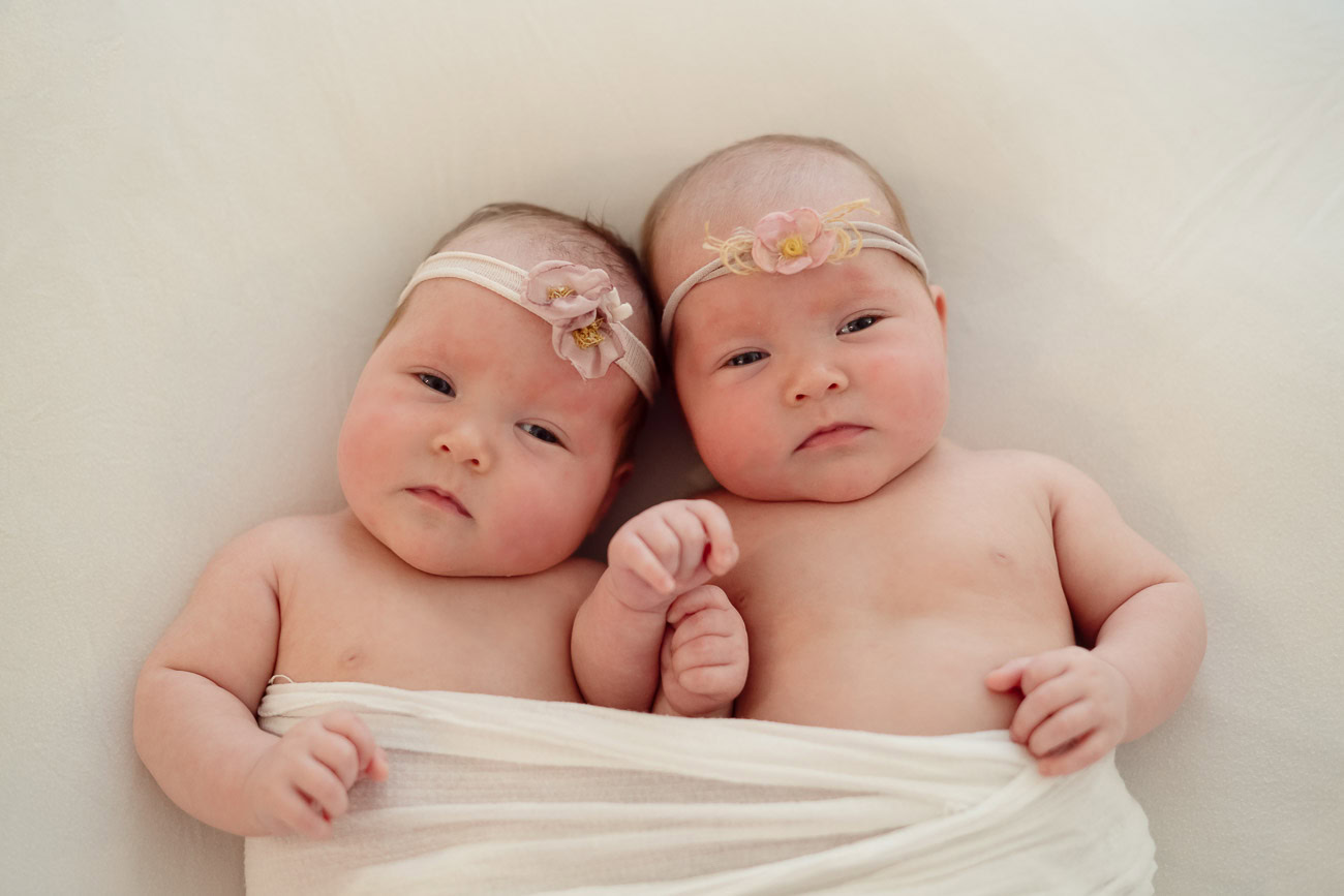Twice the Love: Gwyneth & Isla | Sarasota Newborn Photographer