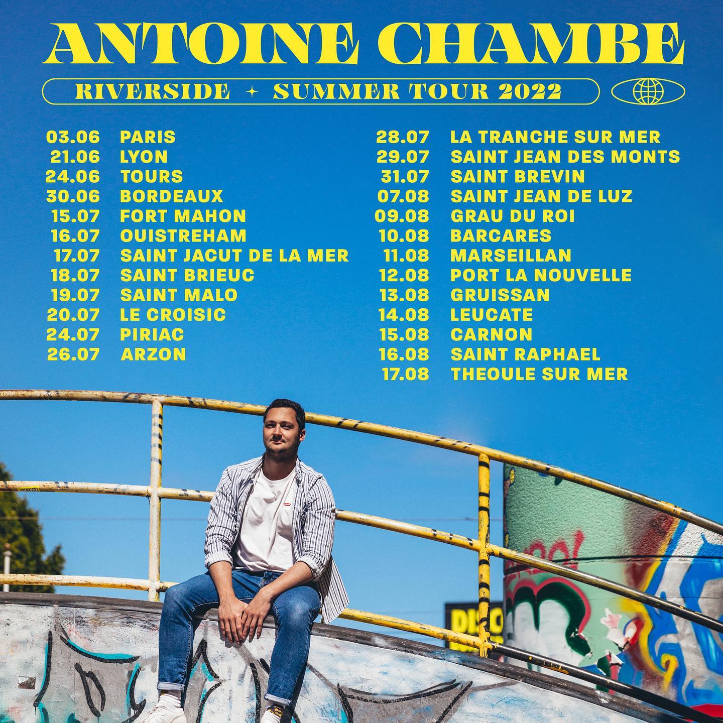 Antoine Chambe Summer Tour 2022