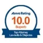 Marc Grano has a 10.0 Superb Avvo Rating for Top Attorney - Lawsuits & Disputes