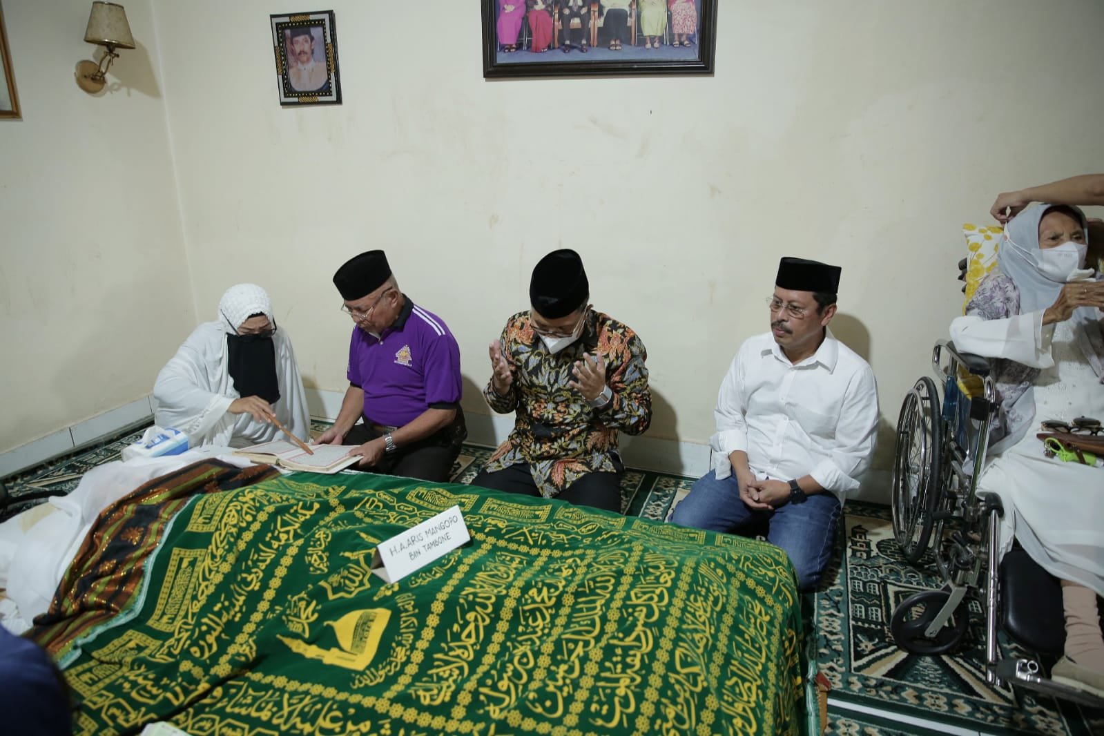 Wali Kota Makassar Melayat