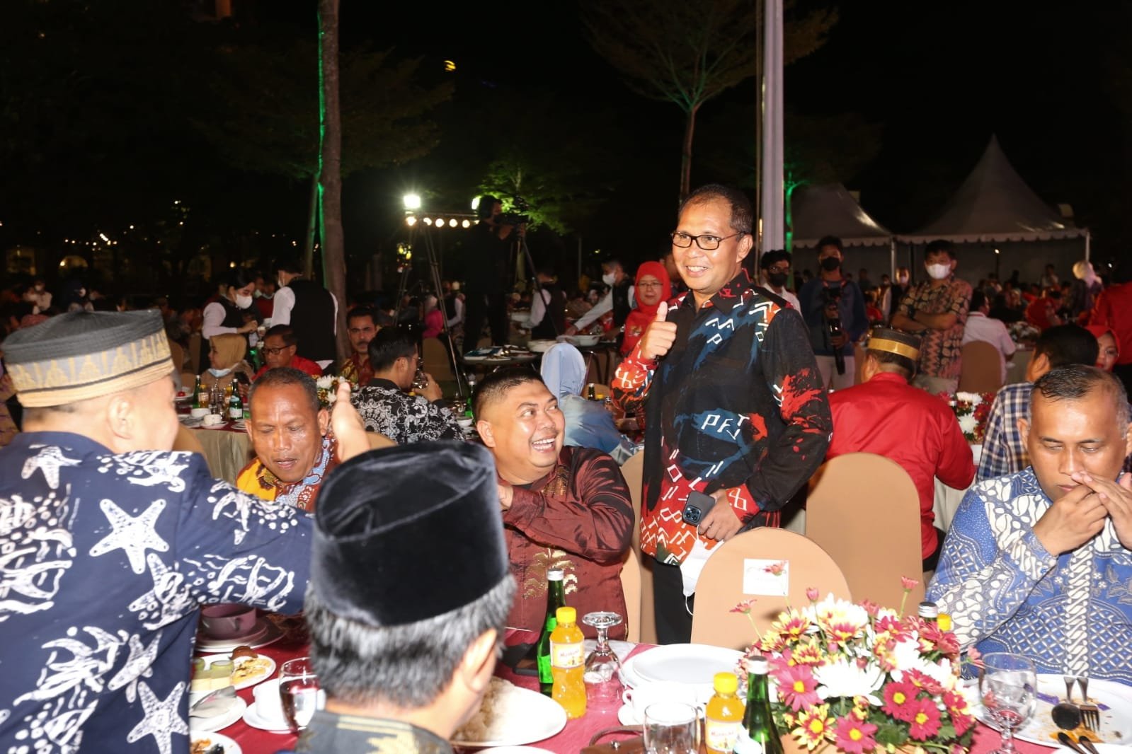 Didepan Para Saudagar Danny Paparkan Rencana Pembangunan, Bundaran BTP