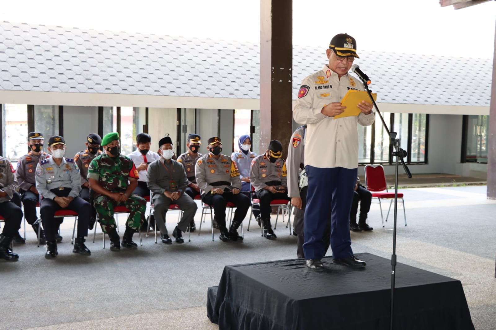 Polres Gowa Apel Gelar Pasukan Operasi Ketupat 2022