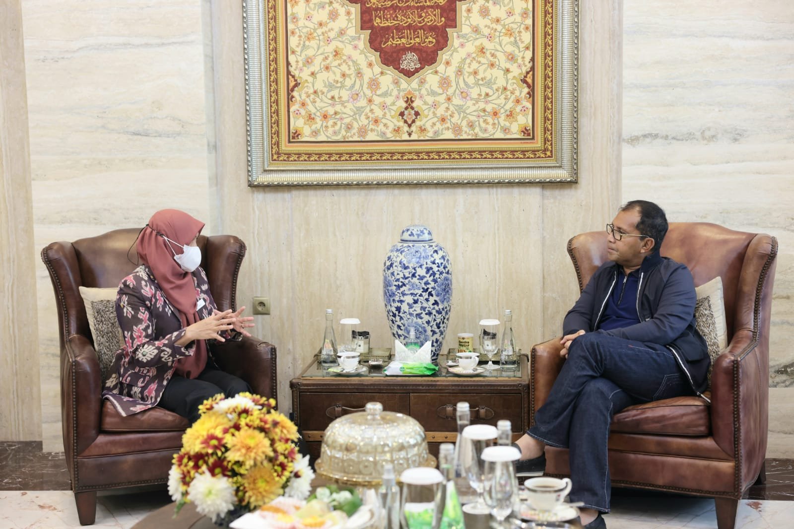 Jajaki Kolaborasi, Dosen Senior University of Canberra Australia Temui Wali Kota Danny