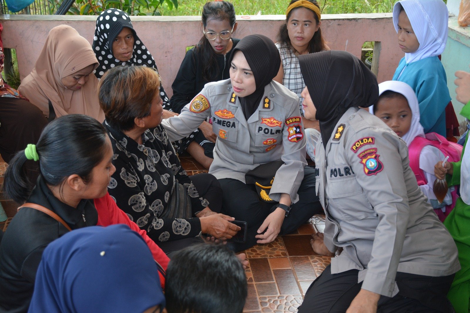 Polri Gelar Bakti Kesehatan Bagi Masyarakat Rempang