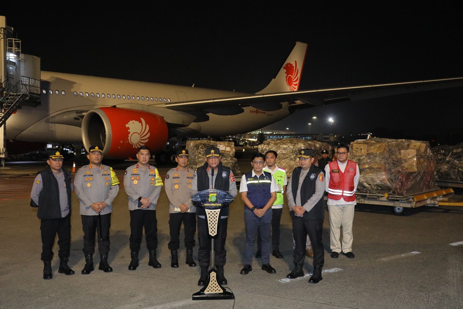 Pesawat Ketiga Berisikan Bantuan Kemanusiaan Untuk Palestina Diberangkatkan