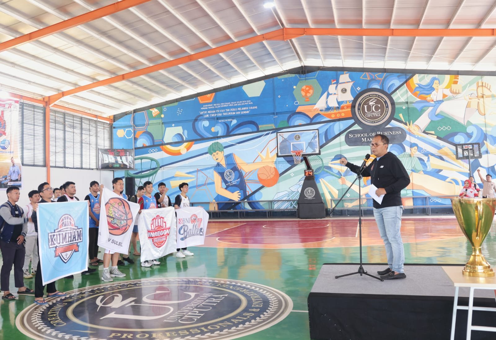 Danny Pomanto Buka Kejuaraan