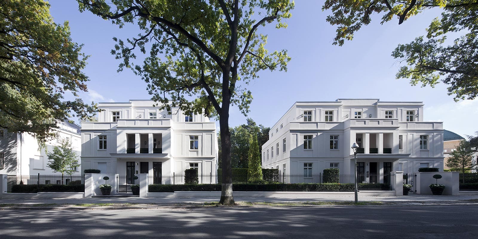 Hubertusgärten Berlin Grunewald Straßenansicht