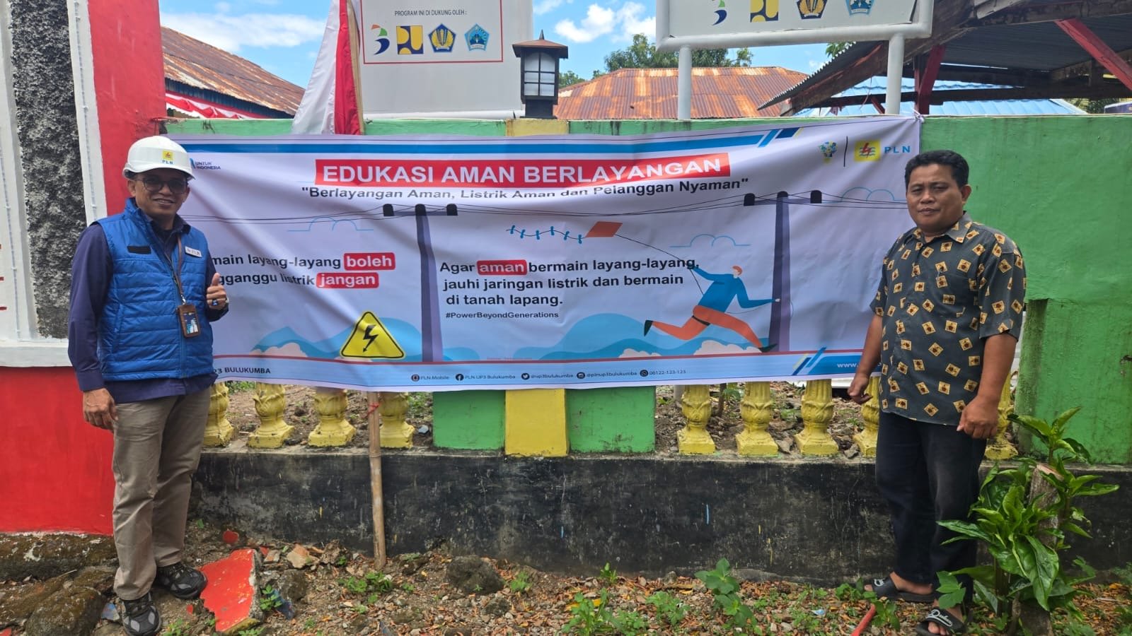 Benang Layangan Penyabab Listrik Padam di Eremerasa Bantaeng