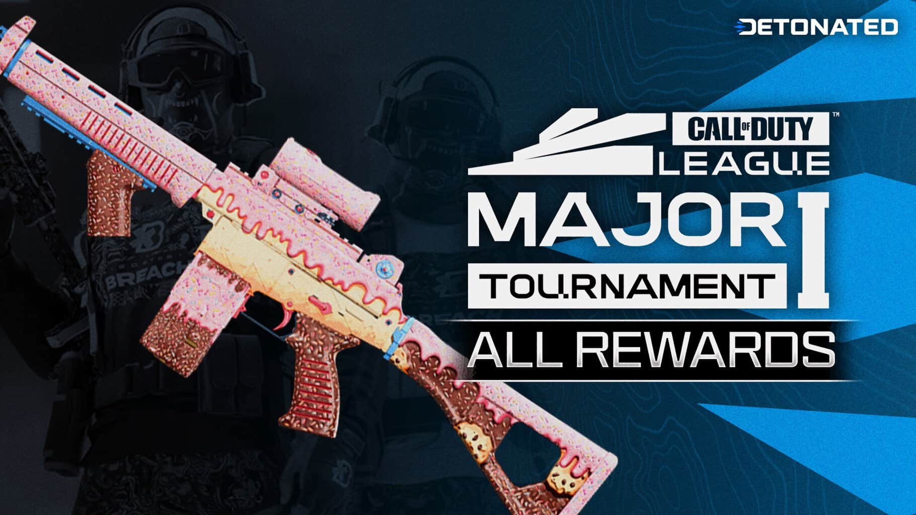 Black Ops 6 CDL Major 1 Rewards, Sprinkles Blueprint