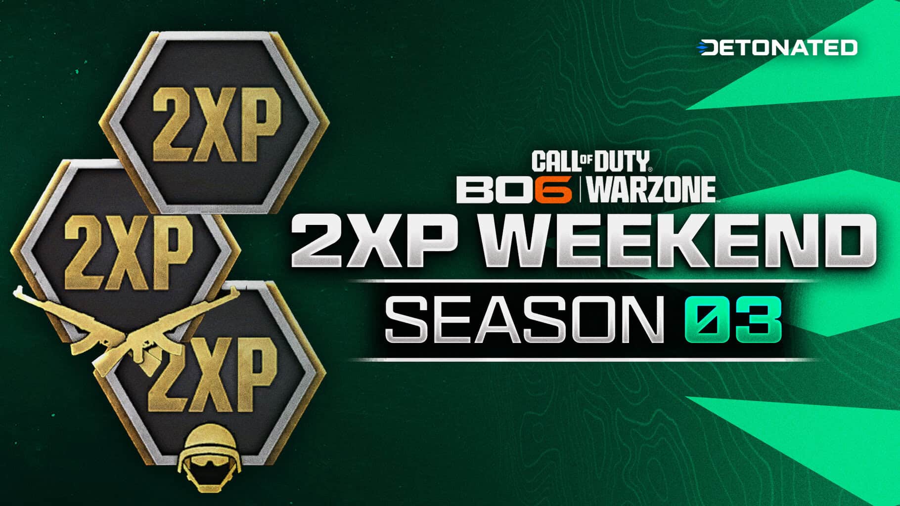 Black Ops 6 and Warzone Season 3 2XP Weekend