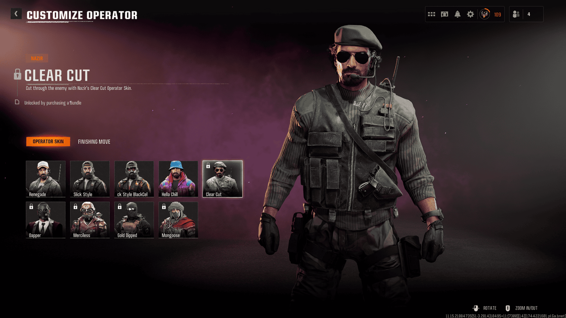 Free Xbox Game Pass Combat Pack 1 Operator Skin - Nazir