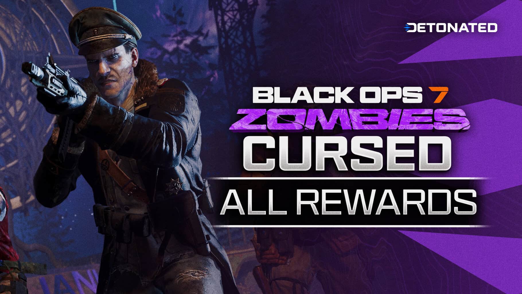 All Black Ops 7 Zombies Cursed Mode Relic Rewards