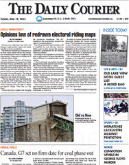 The Kelowna Daily Courier