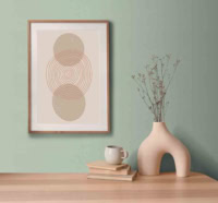 papel pintado liso verde