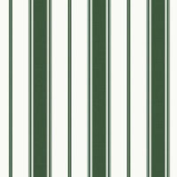 Papel Pintado rayas oxford verde