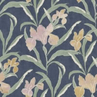 Papel Pintado Salvia Azul Oscuro