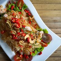pamplemousse recette saine salade thailandaise thai recette healthy