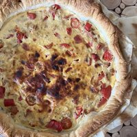 quiche allégée thon poivron tomate sans creme