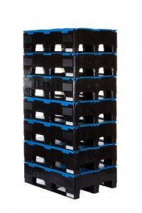 Gerbage de box container plastique