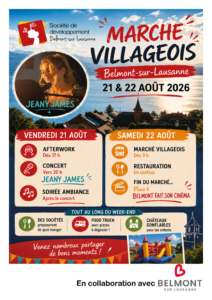 Marché villageois de Belmont-sur-Lausanne