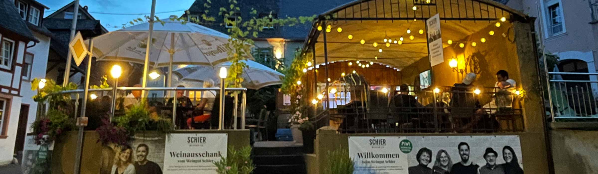 Weinausschank in Reil