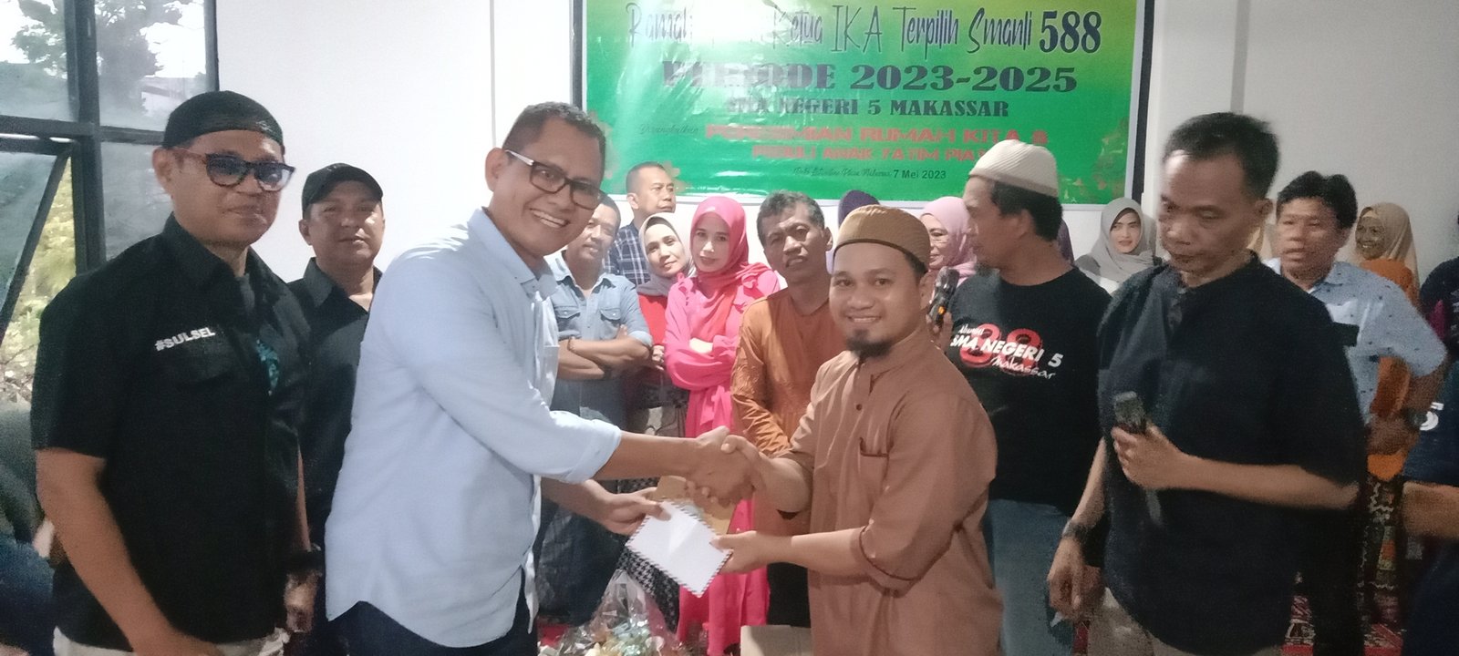Bareng IKA 588, Yayasan Marwan Aras Center Berikan Al- Qur’an ke Panti Asuhan