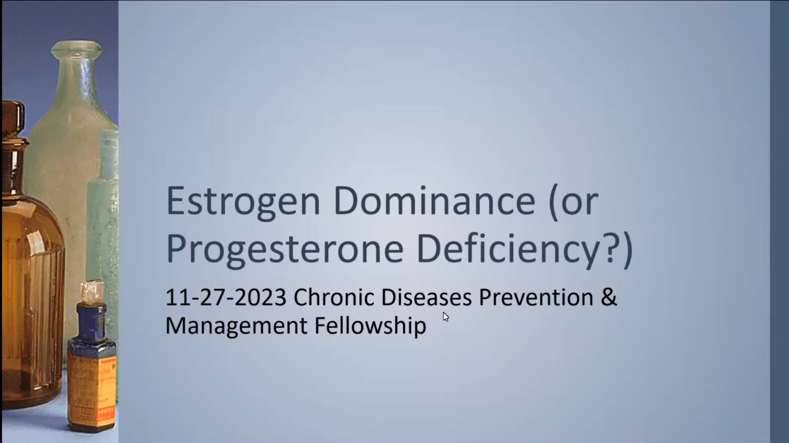 Estrogen Dominance