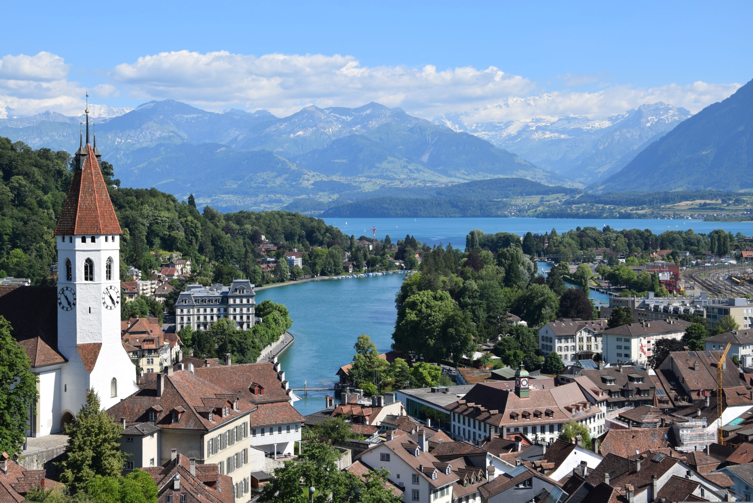 Thun in der Schweiz