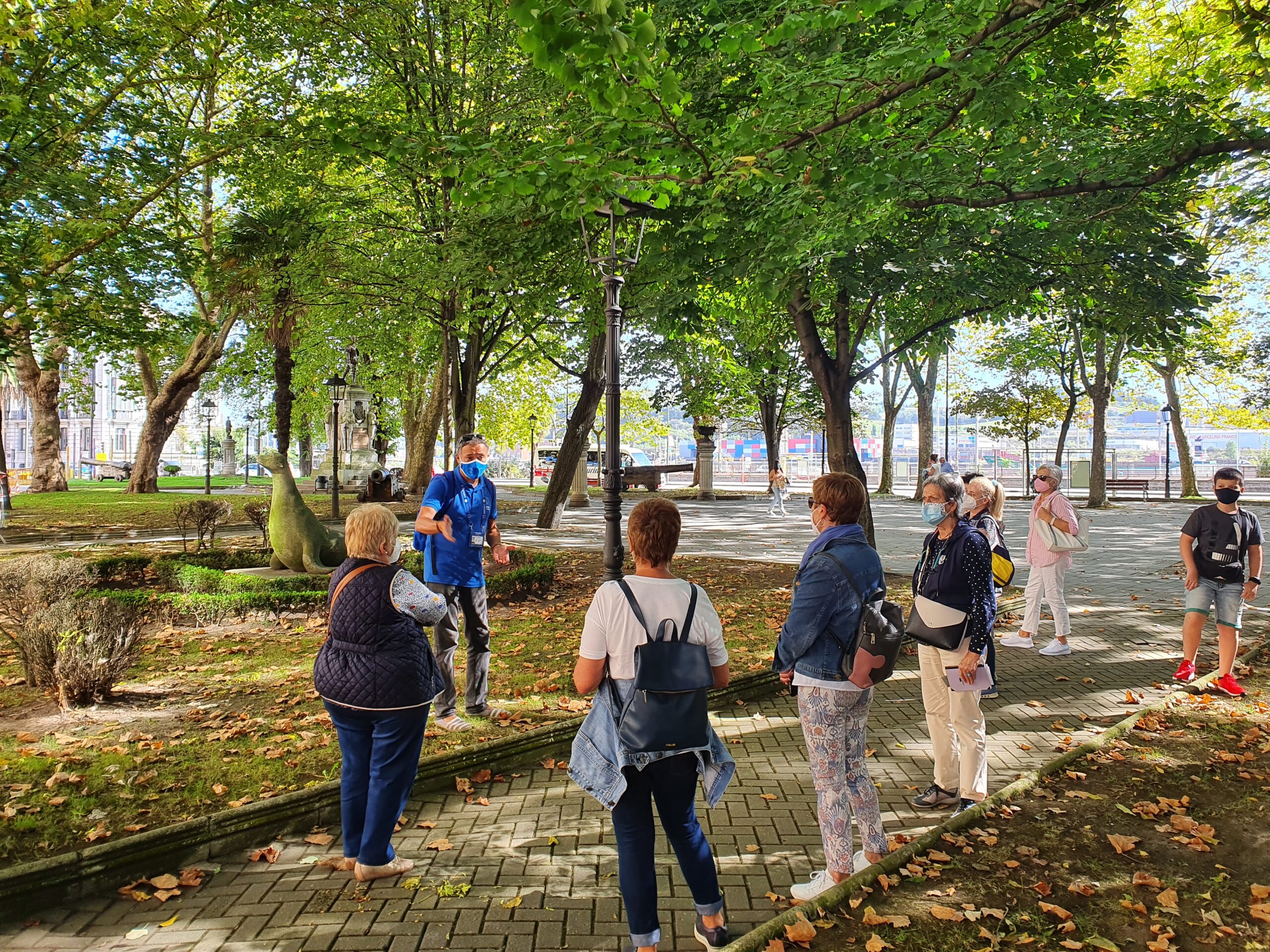 Excursión a Avilés, Parque del Muelle