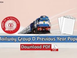 rrb group d previous year papers
