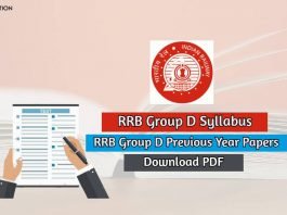 RRB Group D Syllabus