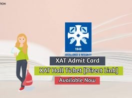 xat admit card