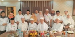 Hangat, Tokoh Teras PP Muhammadiyah dan PBNU Bertemu di Makkah