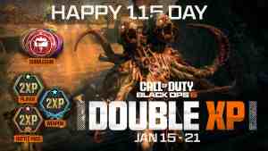 Happy 115 Day! A Doppel-Gast on Citadelle Des Morts. Double XP Advertised for January 15 - 21.