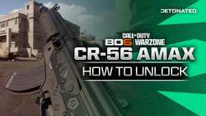 Screenshot of the CR-56 AMAX Assault Rifle.