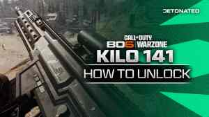 Screenshot of the Kilo 141 Assault Rifle.