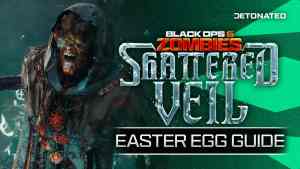 Screenshot of an Elder Disciple & Shattered Veil logo.