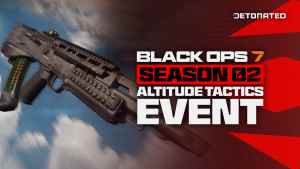 The Altitude Tactics Event Text With The New Voyak KT-3 Assault Rifle Featured Falling From The Sky