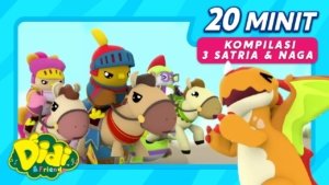 Lagu Didi &Friends | 3 Satria & Naga Dan Lain-Lain