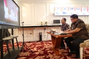 Sambut Kedatangan Presiden RI