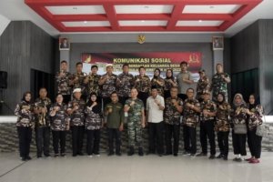 Korem 132/TDL Gelar Komunikasi